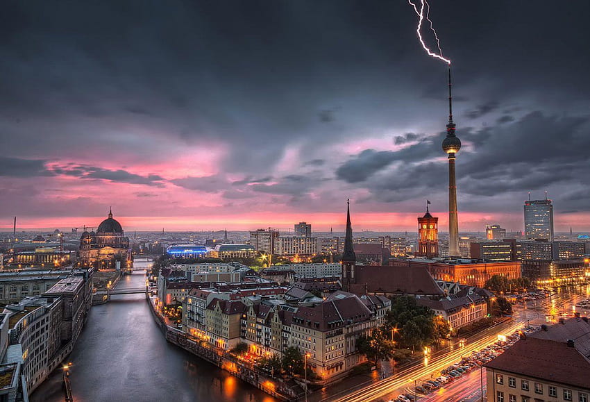 Berliner Stadt HD-Hintergrundbild