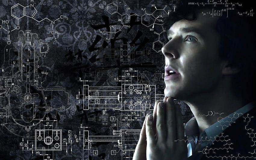 Sherlock Holmes, Ciencia, Benedict Cumberbatch, sherlock fondo de pantalla
