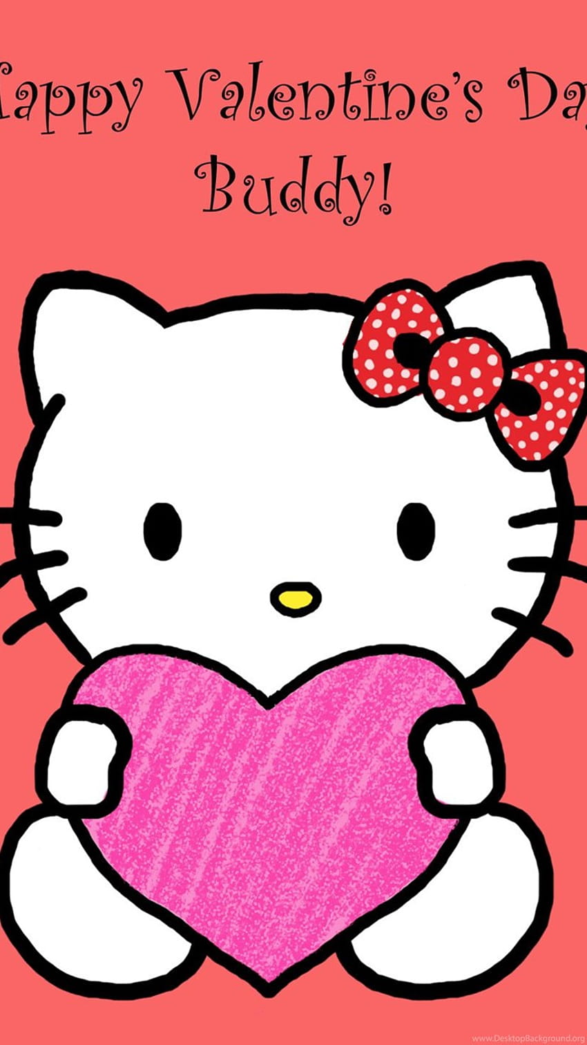 Hello Kitty Valentine By HermioneFrost On DeviantArt Backgrounds, valentines day kitty HD phone wallpaper