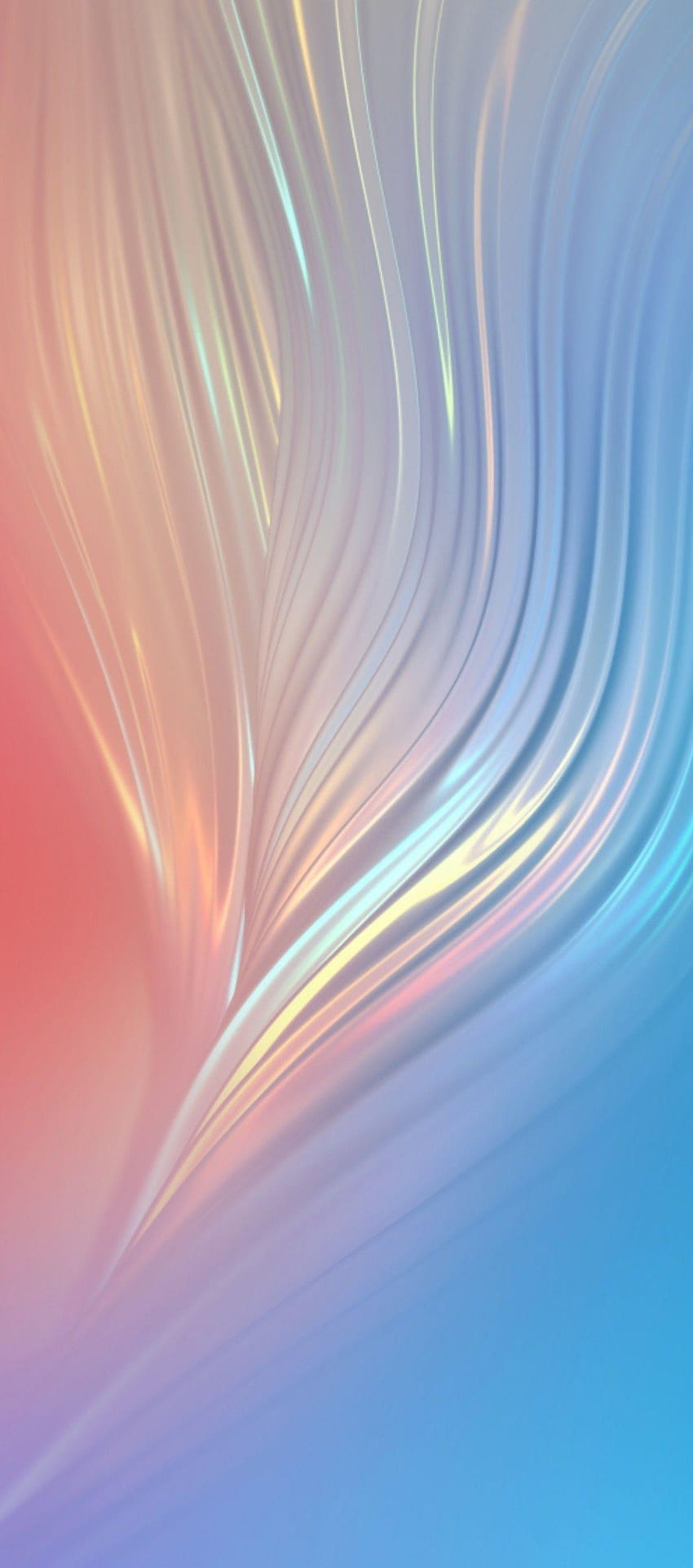 Peach, pink, blue, swirls, clean, galaxy, colour, graphy colorful HD phone wallpaper