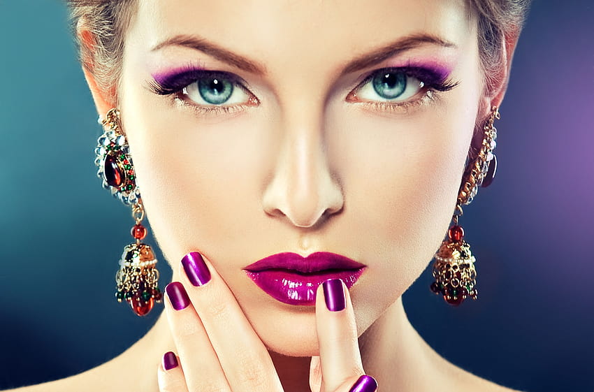 211 Makeup, make up and jewellery for women HD wallpaper