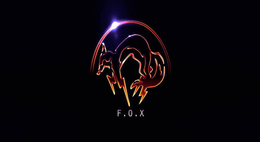 Otro ZORRO. ¡Esta vez aún más brillante! : metalgearsolid, logotipo de mgs fox fondo de pantalla