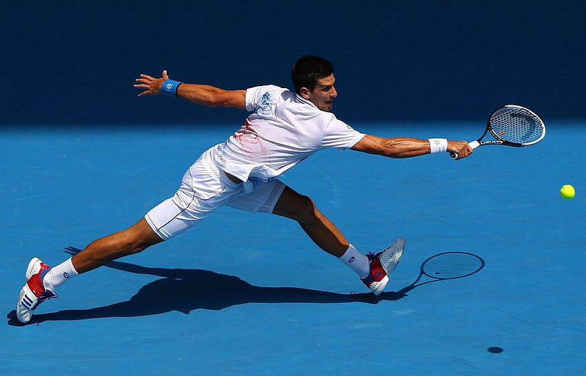 Suche Great Tennis : Novak Djokovic Australian Open 2012 HD-Hintergrundbild