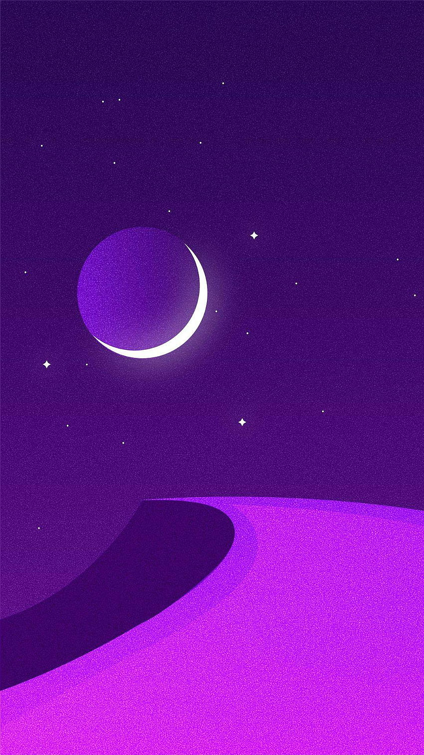 Minimal Moon Art IPhone, ramadan iphone HD phone wallpaper