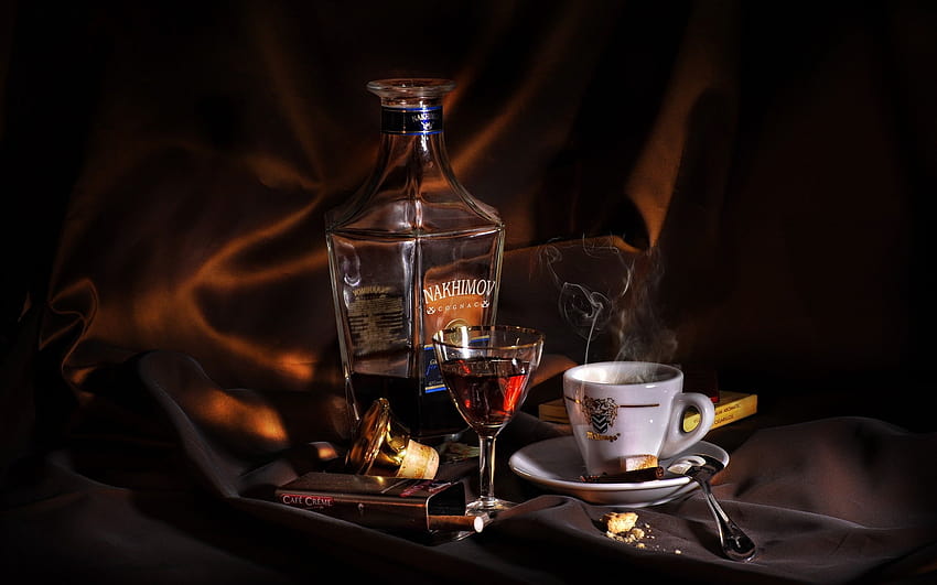 Cognac Alcohol Coffee Cigar backgrounds [2560x1600] for your , Mobile & Tablet HD wallpaper