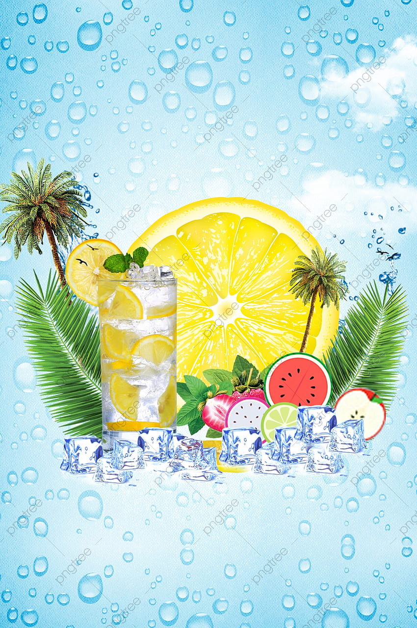 Cool Summer Drink Background, Summer, Cool, Drink Backgrounds for, aesthetic summer drinks HD phone wallpaper
