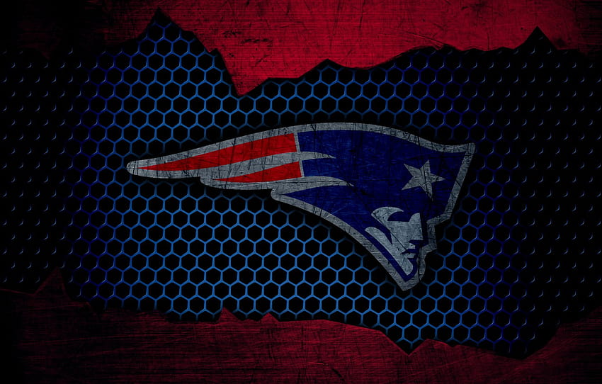 olahraga, logo, NFL, sepak bola Amerika, New England Patriots , bagian спорт, sepak bola patriot Wallpaper HD