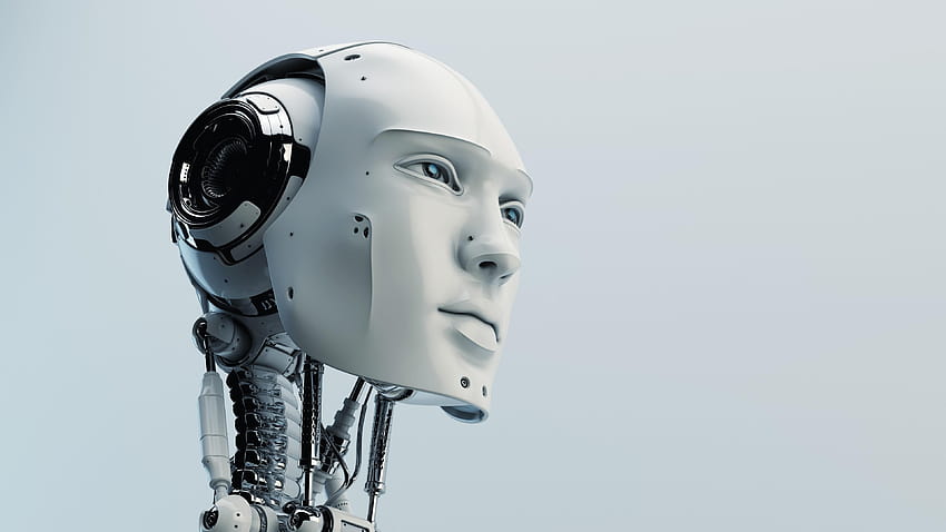 Robot, humanoidalny, głowa, zaawansowana technologia 3840x2160 U, humanoidalny robot Tapeta HD
