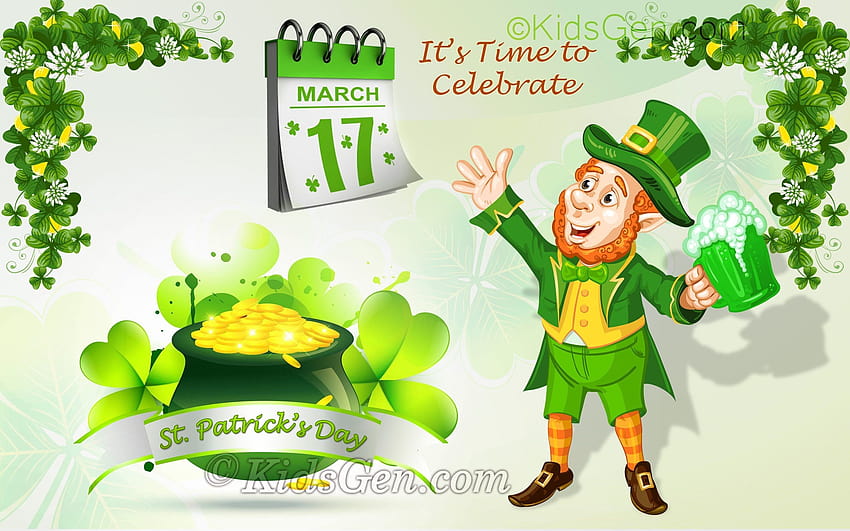 St Patricks Day Backgrounds 1024x768 for HD wallpaper  Pxfuel
