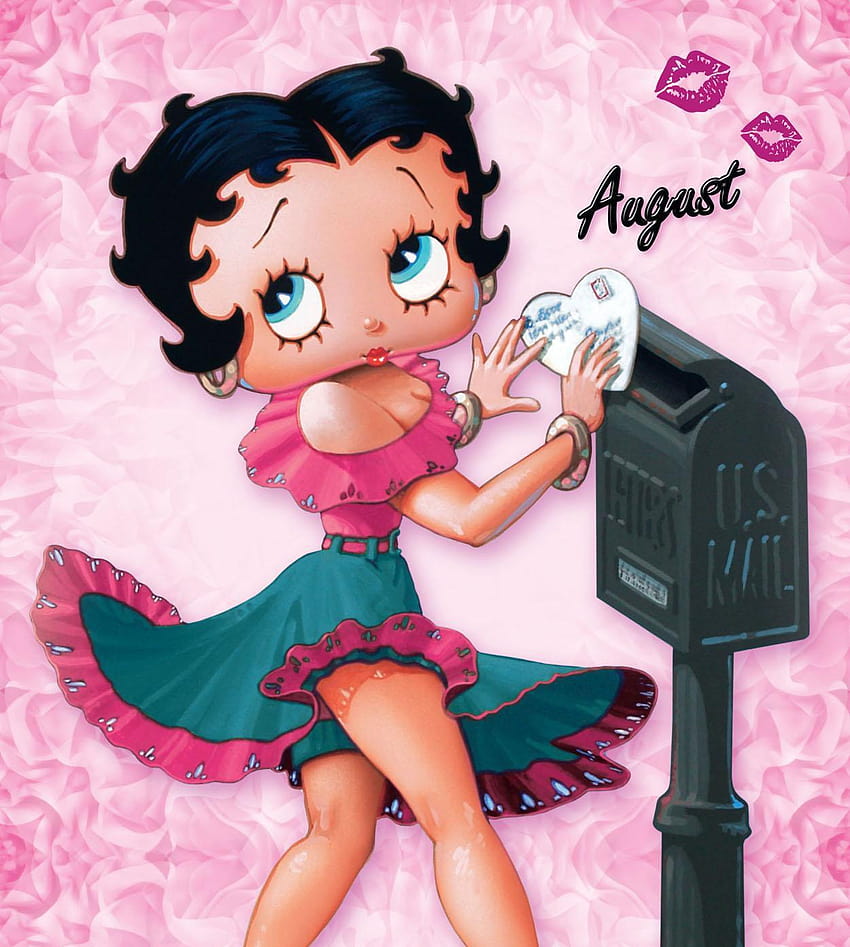 Black Betty Boop, pink betty boop HD phone wallpaper | Pxfuel