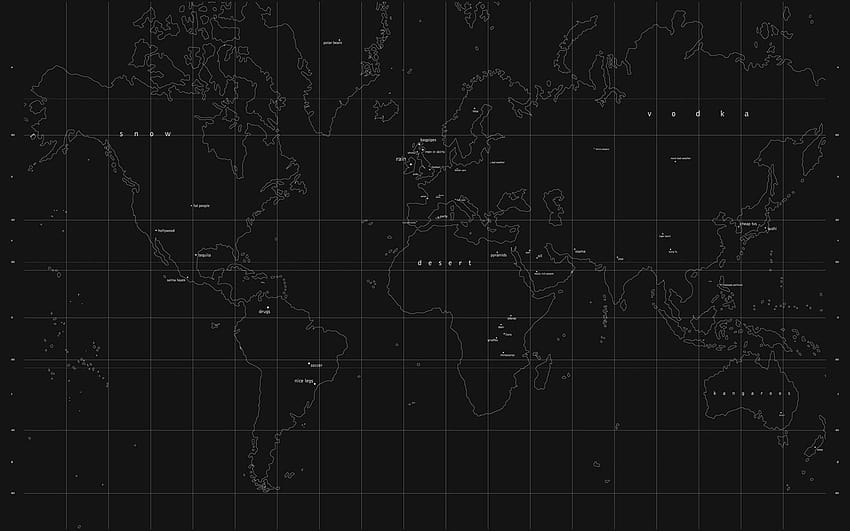 Zona Waktu Peta Dunia Wallpaper HD
