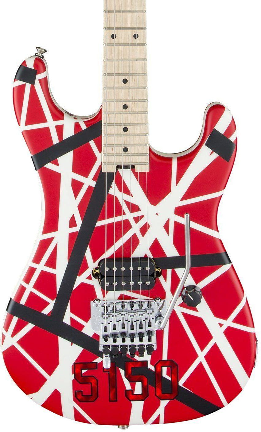 EVH Striped Series 5150, fond de guitare van halen Fond d'écran de téléphone HD