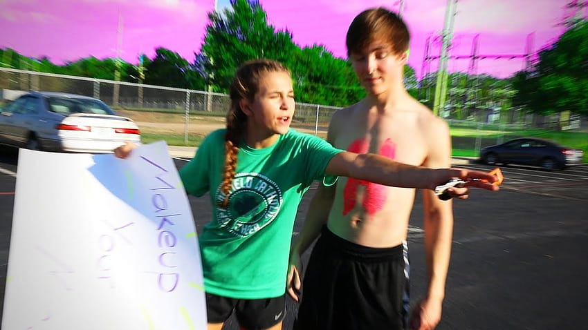 Homecoming Proposal Gone Wrong, jack and gab HD wallpaper