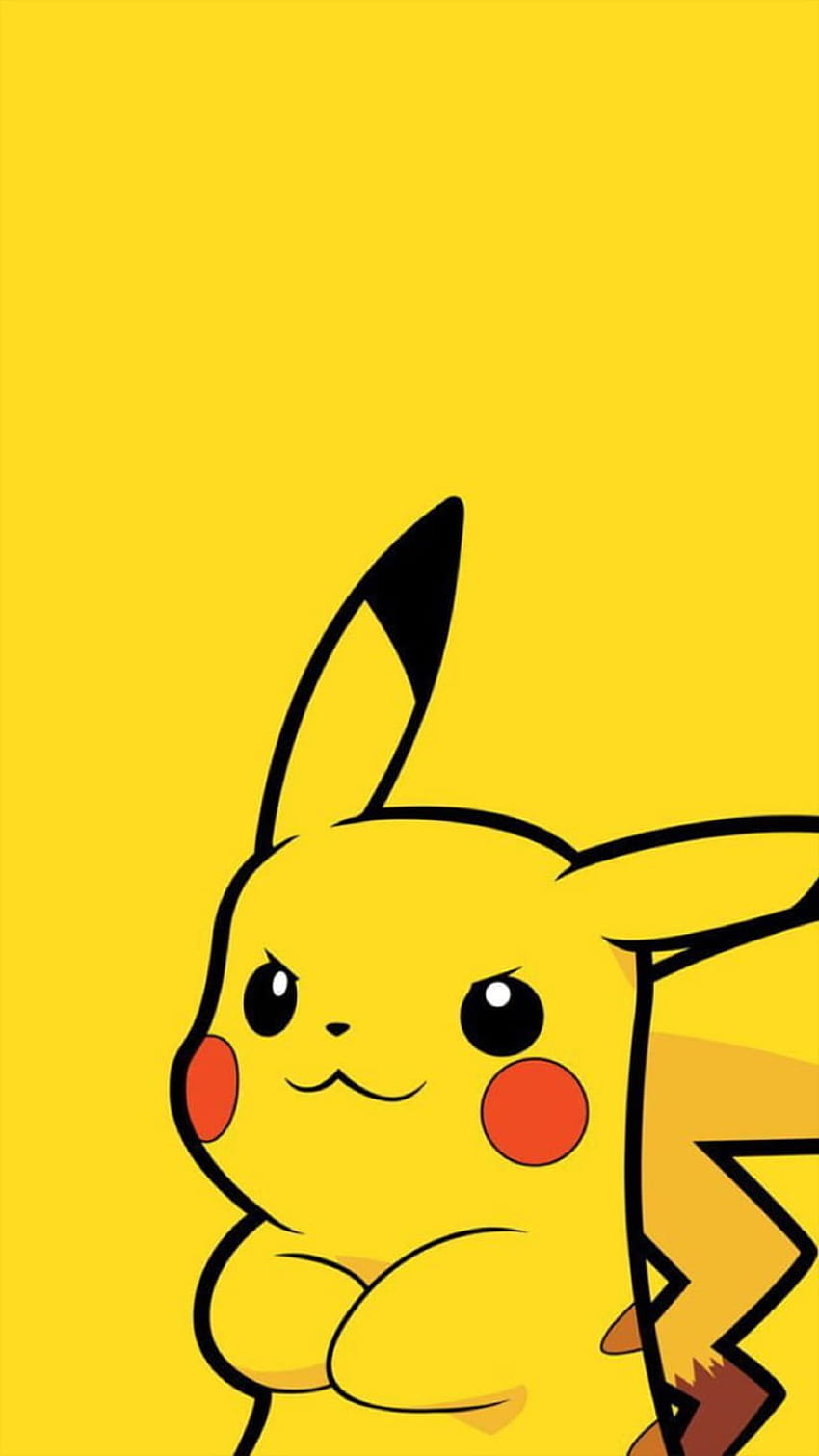 Nettes Pikachu, Ultra Pikachu-Hintergründe für iPhone, PC und MacBook, Pikachu-Gesicht HD-Handy-Hintergrundbild