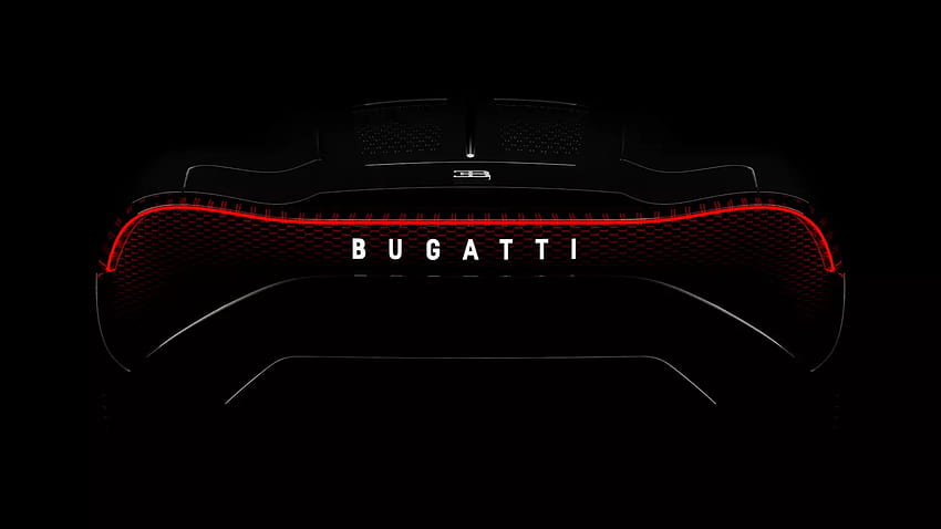 Supercars Gallery: Bugatti La Voiture Noire, simbolo bugatti Sfondo HD