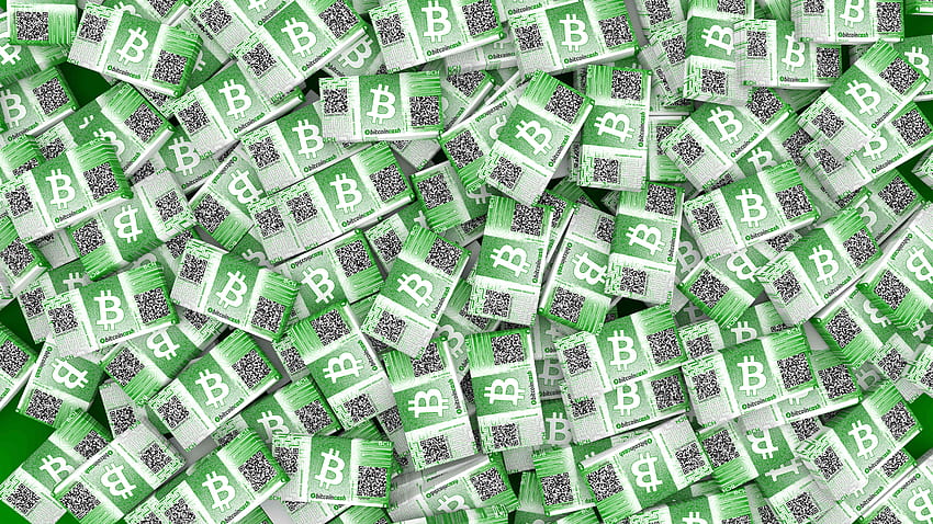 Bitcoin Cash Money, green money HD wallpaper
