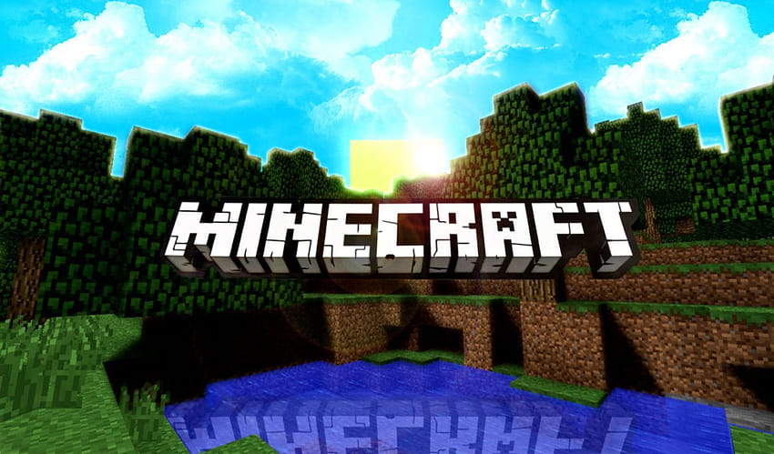 Minecraft Logo posted by Ryan Peltier HD wallpaper