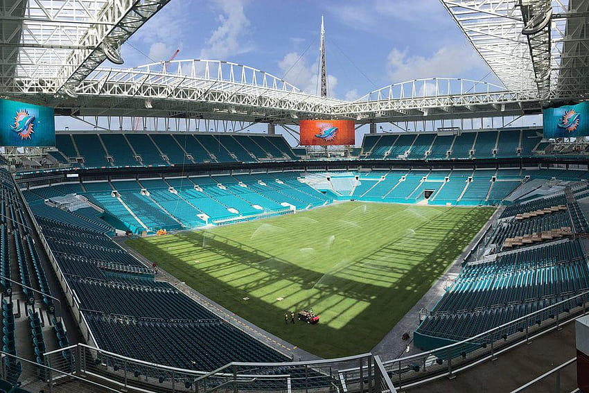Report: 'Hard Rock Stadium' will house the Miami Dolphins HD wallpaper