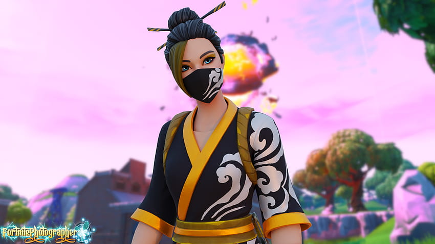 I spent some extra time on blender for tests and to try learn, fortnite red jade HD wallpaper