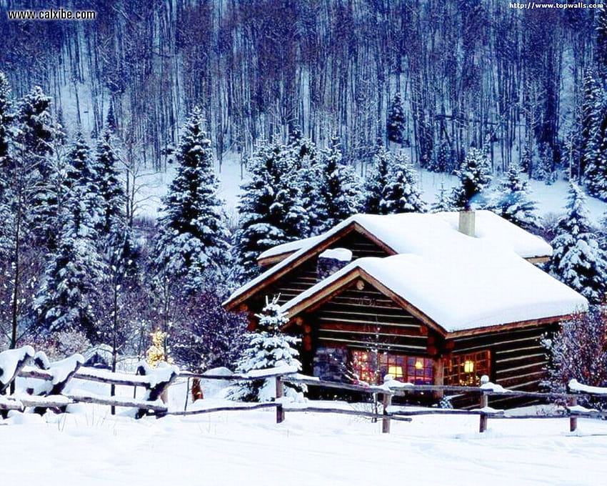 Naturaleza: Winterscape, nr. 8348, paisajes invernales fondo de pantalla