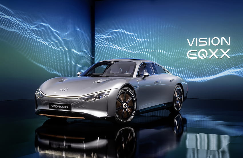 Mercedes' unveils futuristic electric car concept : NPR, modern car HD wallpaper