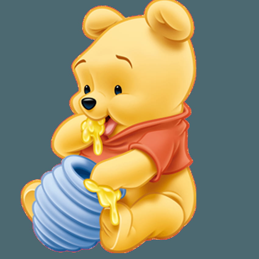 Winnie Pooh PNG, winnie the pooh baby background HD phone wallpaper