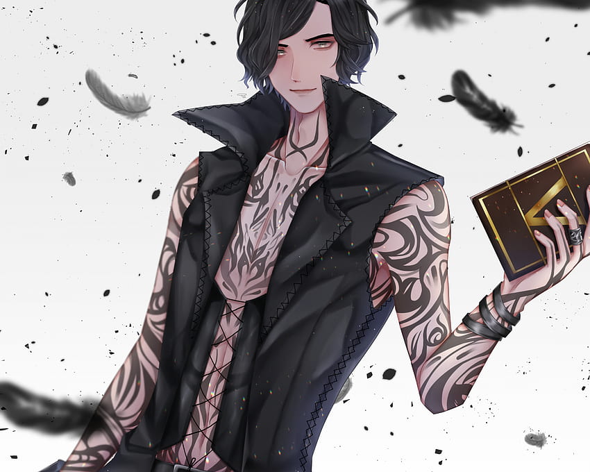 1280x1024 V Character, Devil May Cry 5, Tattoo, Anime Style, tattoo anime HD wallpaper