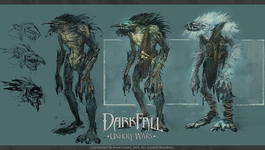 Darkfall Unholy Wars Anniversary Trolls HD wallpaper