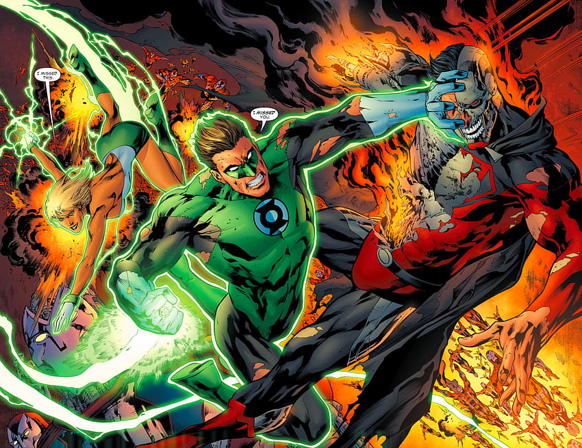 Green Lantern Hal Jordan And Arisia VS Cyborg Superman [1168x899] for your , Mobile & Tablet HD wallpaper