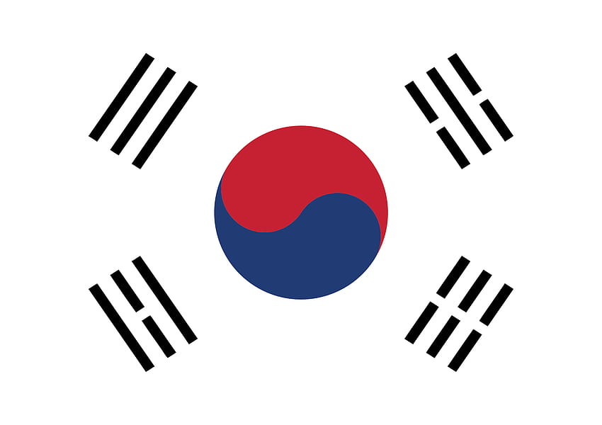 bandiera coreana bandiera coreana Tumblr, bandiera della corea Sfondo HD