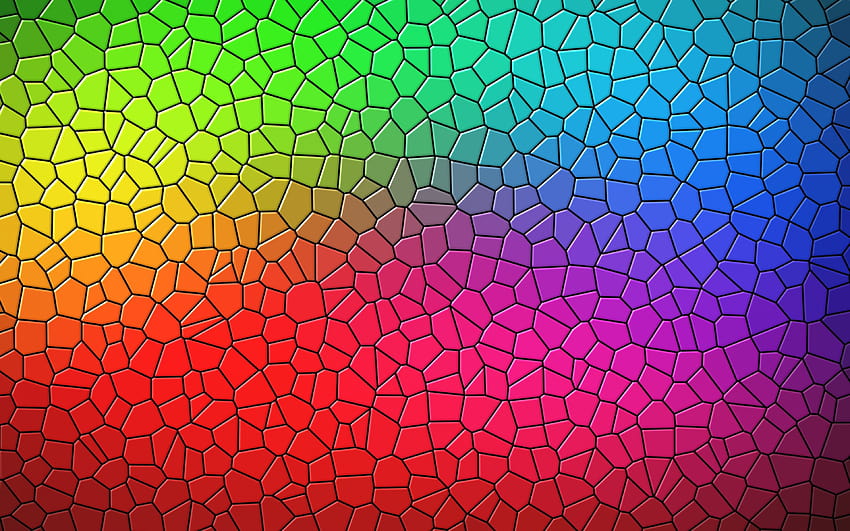 Texture Mosaics Multi Colour Backgrounds : 13, colour multi HD wallpaper