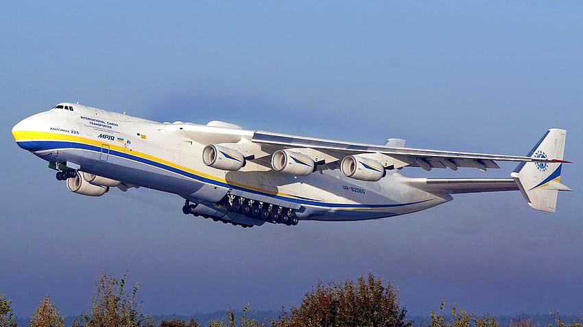 Aereo Aereo Antonov An 225 Mriya Cargo Aircraft Cargo Plane Sfondo HD