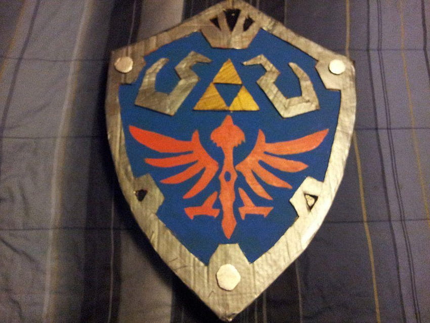 The Completed Hylian Shield by WolfmanHanan HD wallpaper