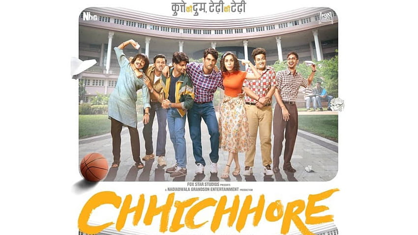 Latest Poster Of Chhichhore Shows Shraddha Kapoor Sushant HD wallpaper