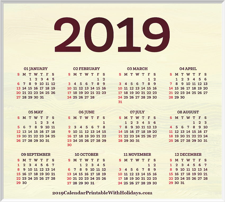 Calender 2019 Cute on, april 2019 calendar HD wallpaper