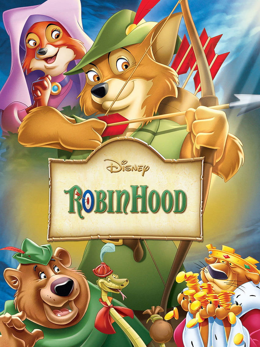 Ver Robin Hood, dibujos animados de Robin Hood fondo de pantalla del teléfono