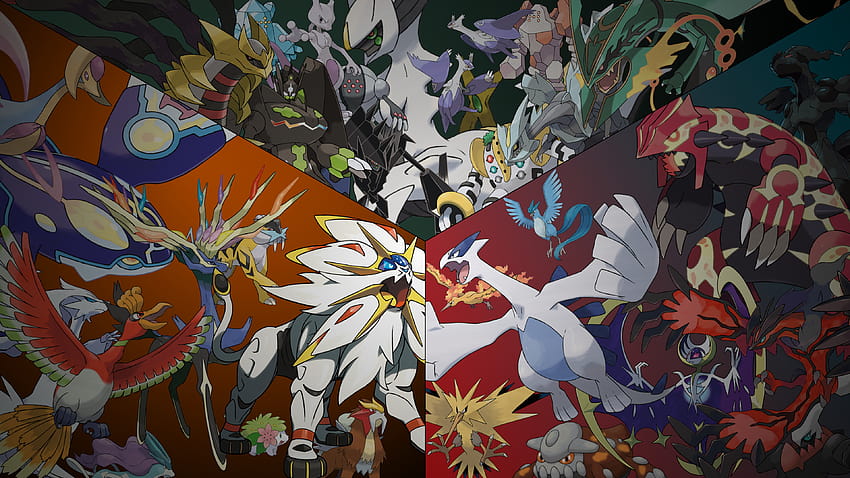 showcasing all of the best legendaries. : pokemon, all legendary pokemon HD wallpaper
