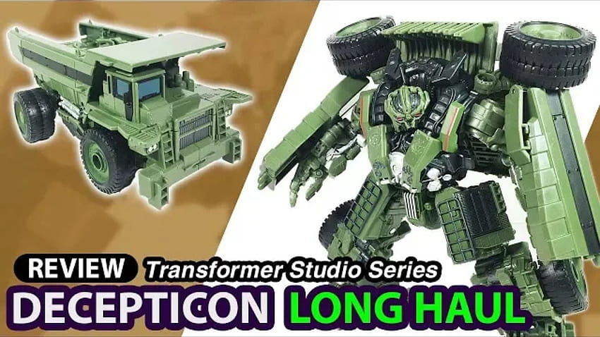 Nouvelle revue vidéo de Transformers Studio Series Revenge of the Fallen Long Haul Fond d'écran HD