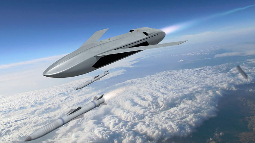 DARPA는 공중, 드론 미사일을 발사하는 새로운 드론 미사일을 개발하고 있습니다. HD 월페이퍼