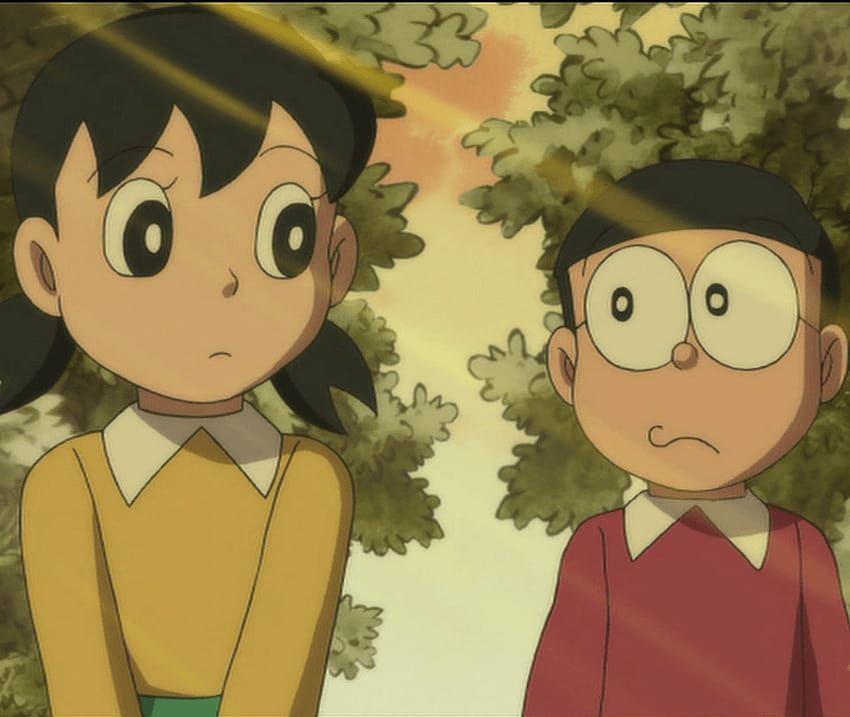 Shizuka i Nobita, i tła, miłość nobita i shizuka Tapeta HD