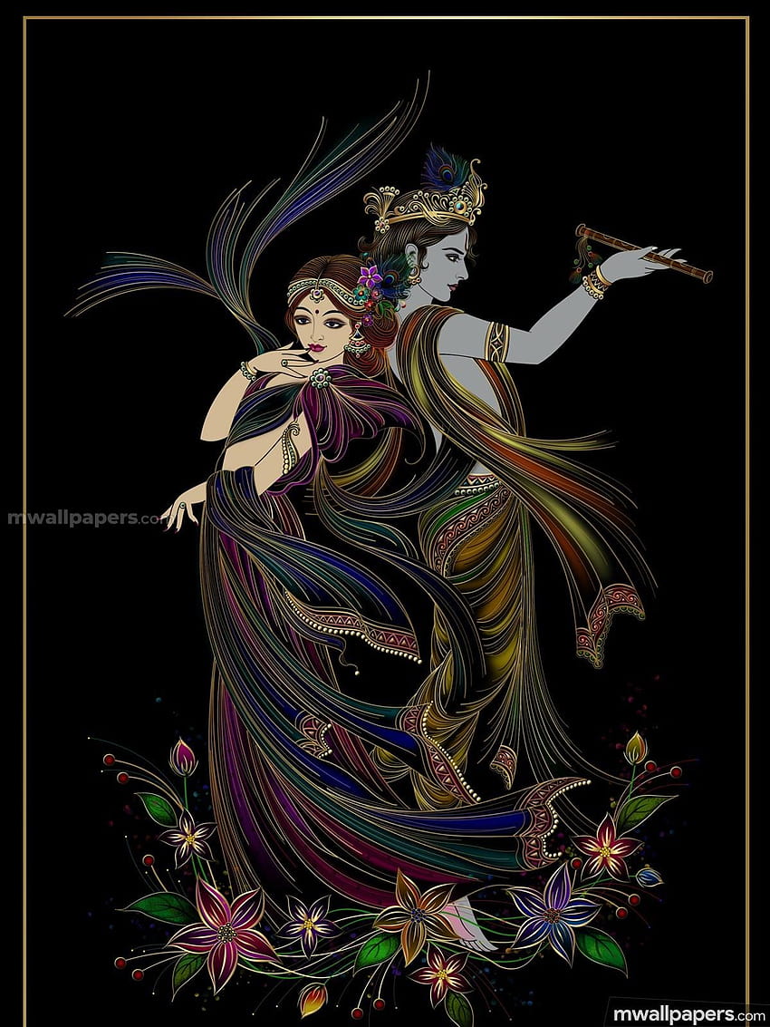 Radha Krishna Beautiful, radha krishna mobile HD phone wallpaper