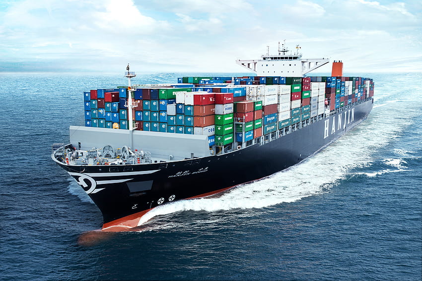 KAPAL CARGO kapal tanker kapal transportasi kontainer kargo, kapal kargo Wallpaper HD