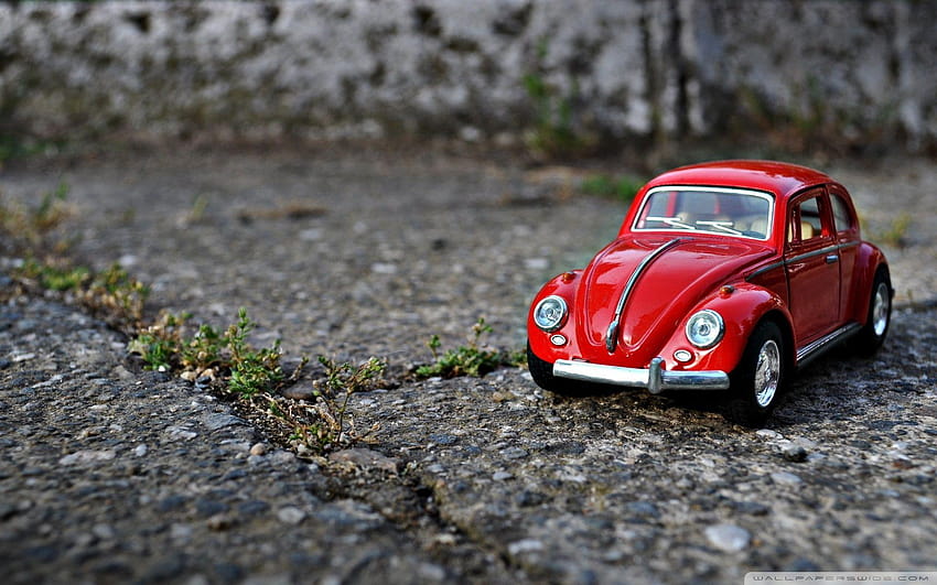 Red Mini Beetle ❤ for Ultra TV, woswos HD wallpaper