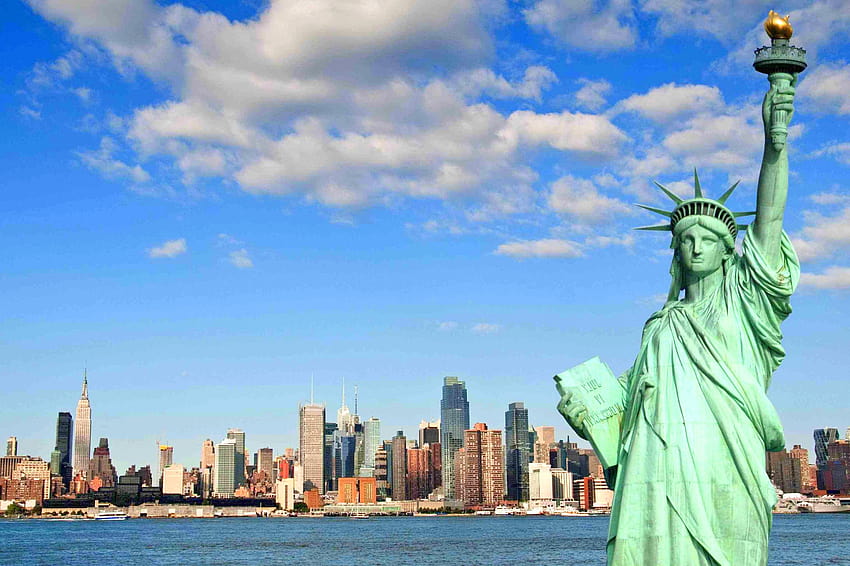 Patung Liberty, kebebasan new york Wallpaper HD