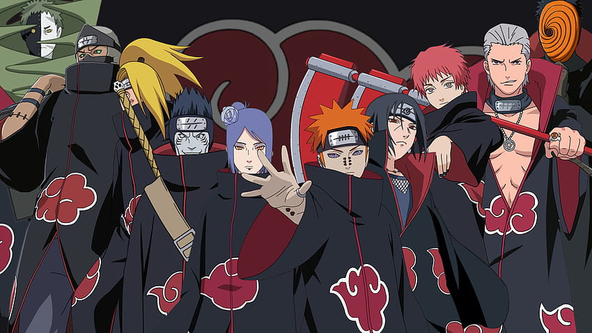 Akatsuki, Naruto ...pinterest, akatsuki members HD wallpaper