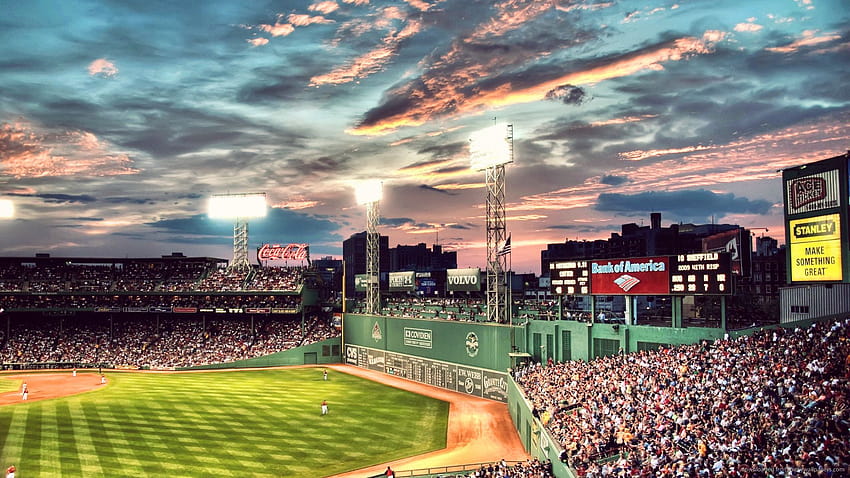 Red Sox de Boston posté par Zoey Thompson, ordinateur des Red Sox Fond d'écran HD