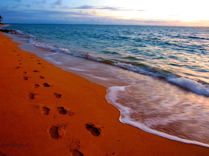 27 Ideas Baby Footprint In Sand, footprintsinthesand HD wallpaper