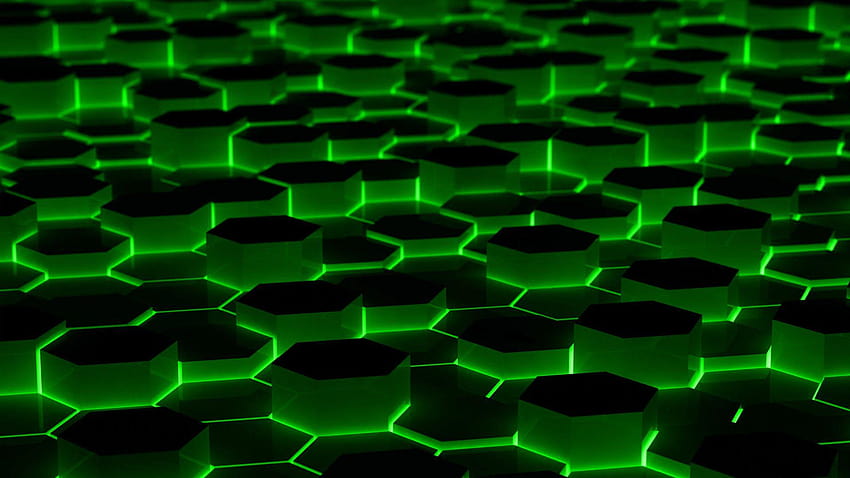 For Green Neon Amazing Phone, schwarz grün HD-Hintergrundbild