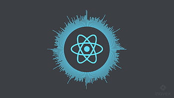 React Js Logo, programming, computer, logo, HD wallpaper