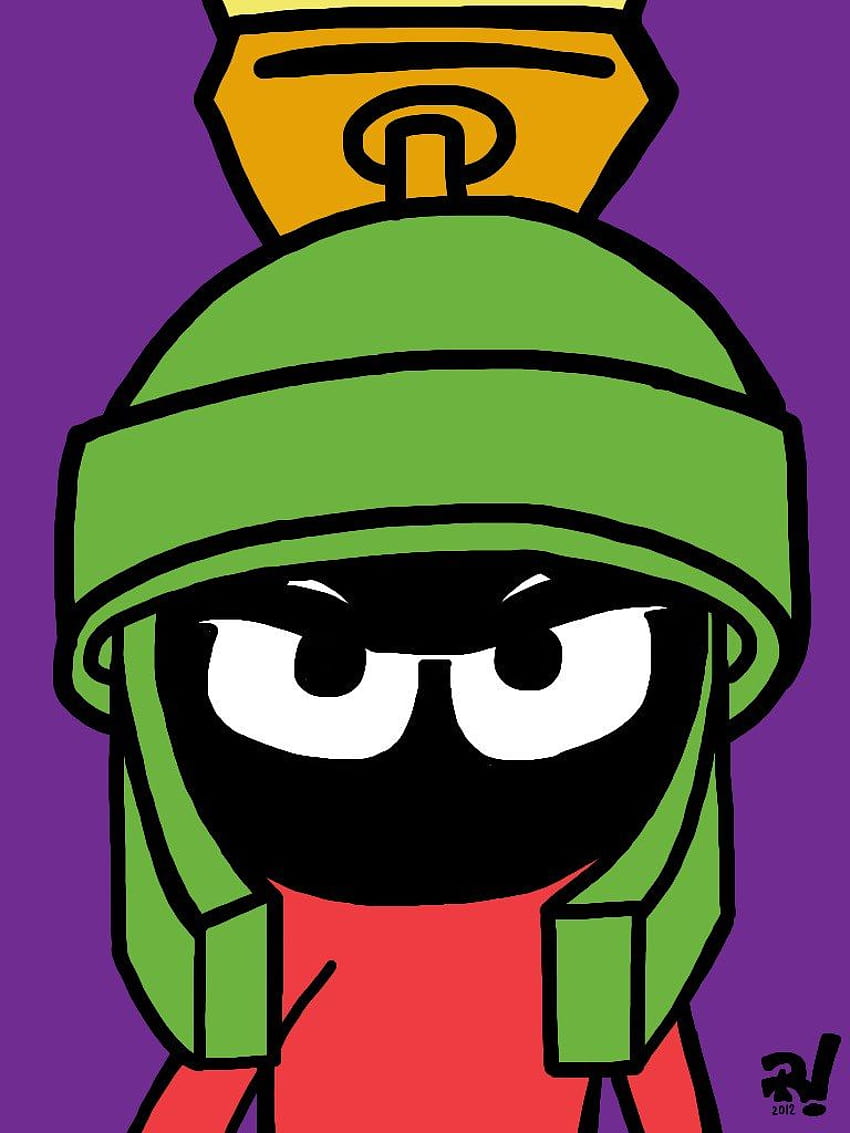 Marvin The Martian Angry Face
